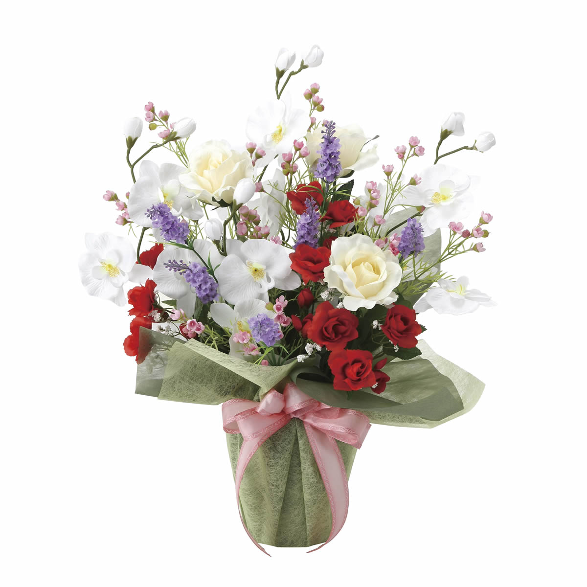 光触媒 光の楽園 スプレンドローズ【アートフラワー 造花】(2062R120)