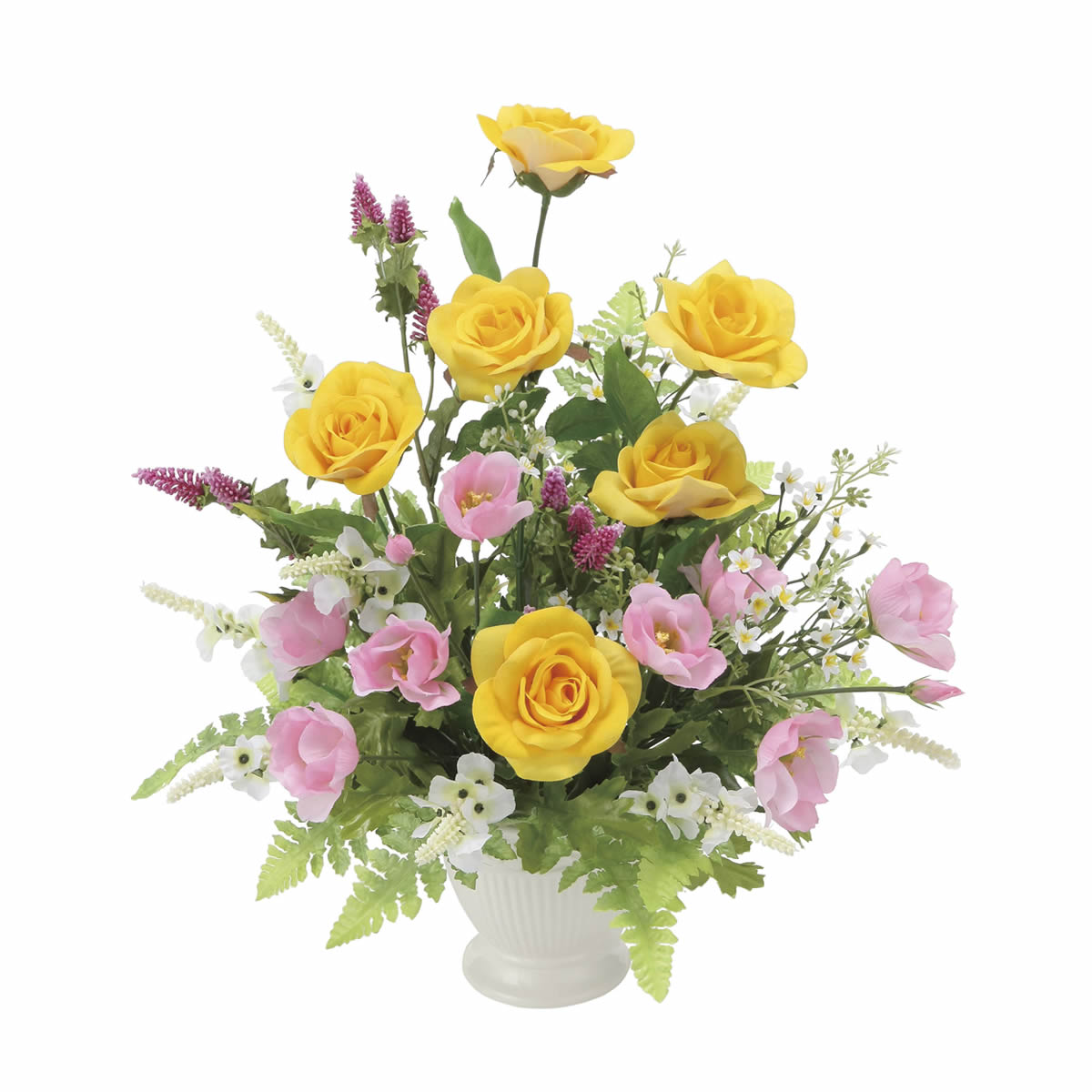 光触媒 光の楽園 プリムローズ【アートフラワー 造花】(2063R100)（※ラッピング不可）