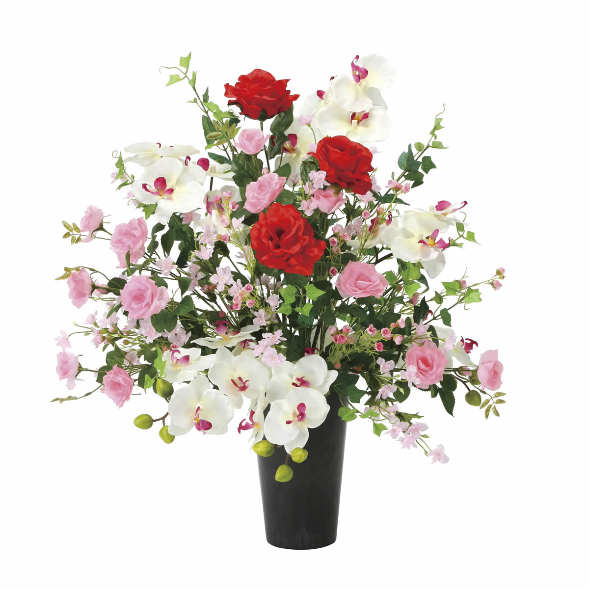 光触媒 光の楽園 エレガンスレッド【アートフラワー 造花】(2365P215)（※ラッピング不可）