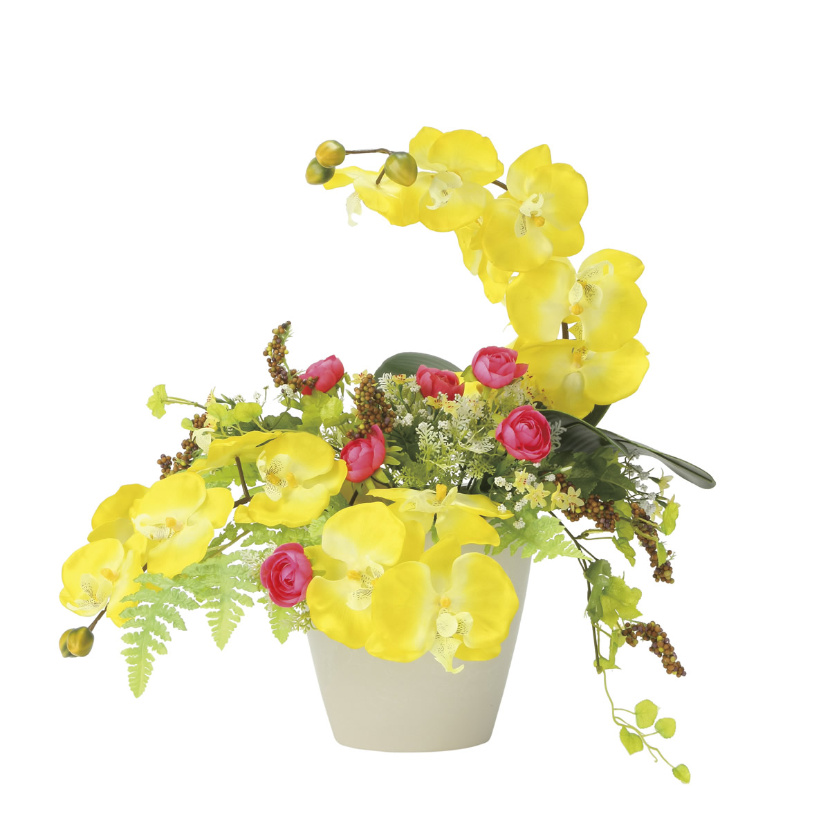 光触媒 光の楽園 サンマリノ【アートフラワー 造花】※ラッピング不可 (2376A140)