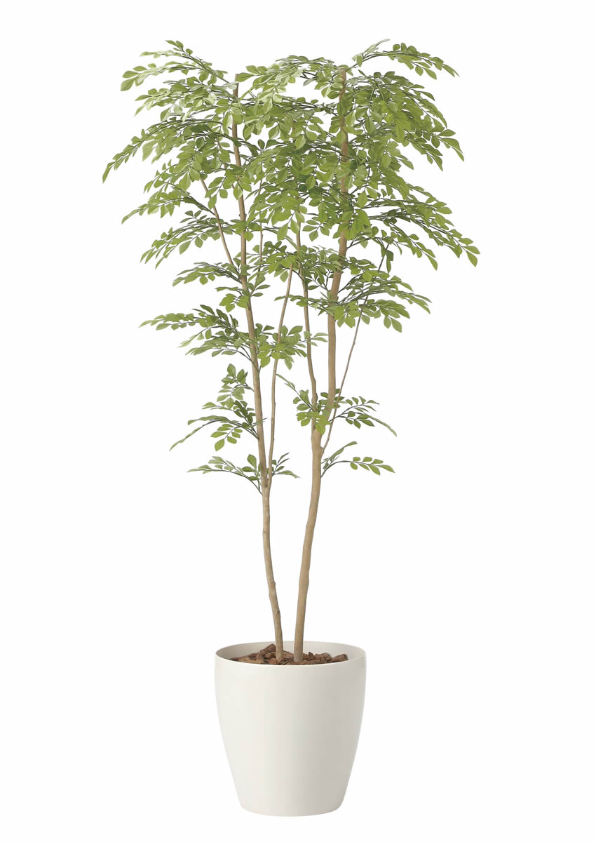 光触媒 光の楽園 ライトトネリコ1.8m【インテリア フェイクグリーン 人工観葉植物】(2413P470)（※ラッピング不可）