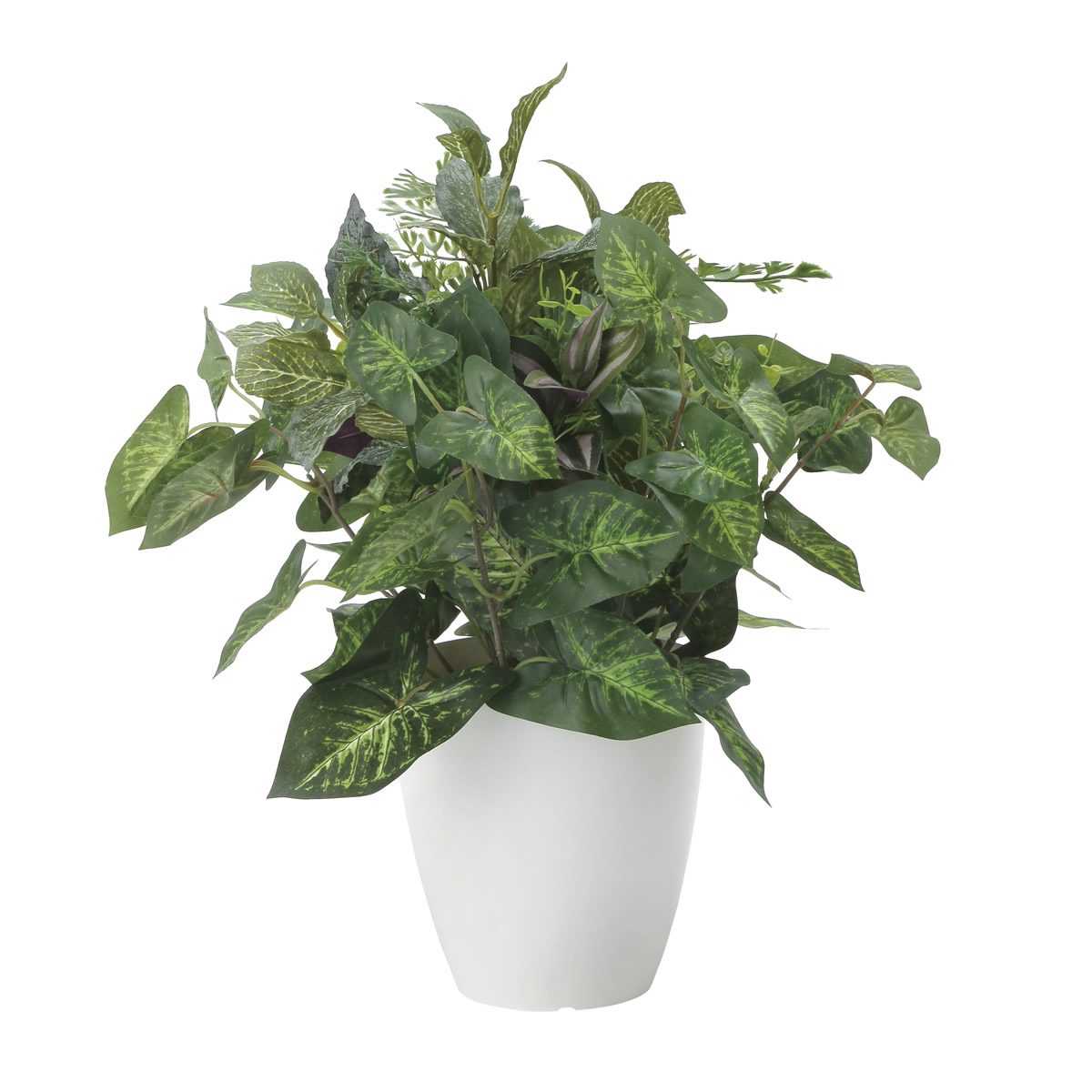 光触媒　人工観葉植物　ウォールグリーン　フェイクグリーン　セージMIXブッシュ 光触媒 人工観葉植物 ウォールグリーン フェイクグリーン セージ