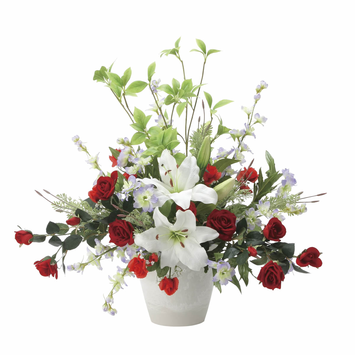 光触媒 光の楽園 フラッシュレッド【アートフラワー 造花】(2479P165)