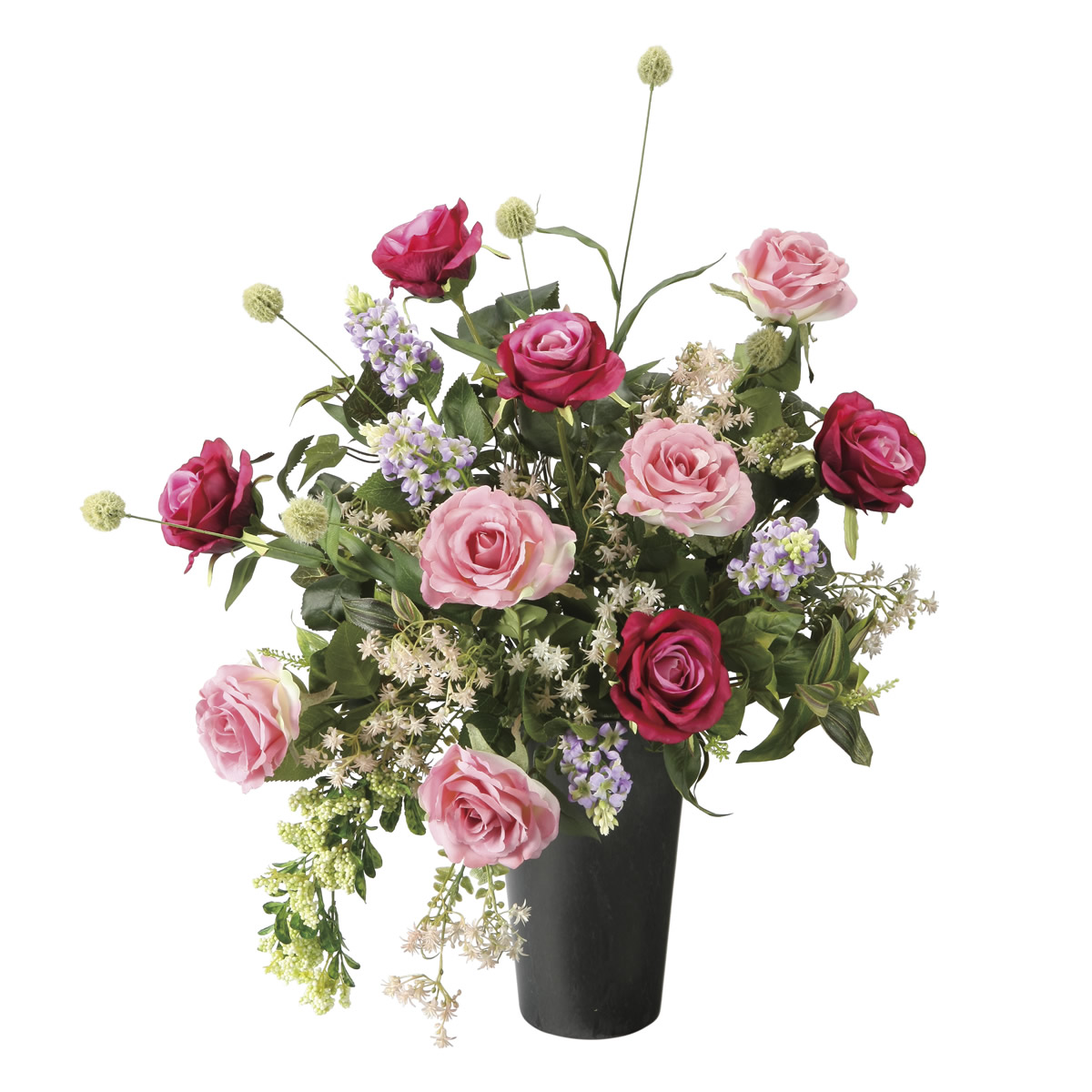 光触媒 光の楽園 ロイヤルピンク【アートフラワー 造花】(2537R180)（※ラッピング不可）