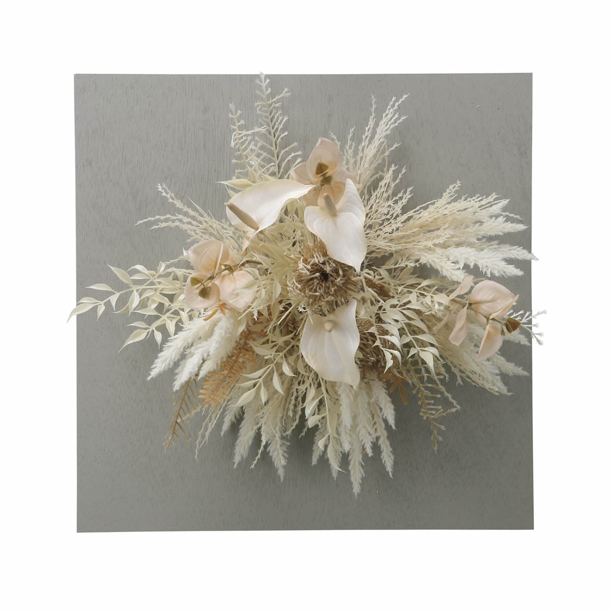 光触媒 光の楽園 ウォールタイプアンスリューム45【アートフラワー 造花】(2560A200)（※ラッピング不可）