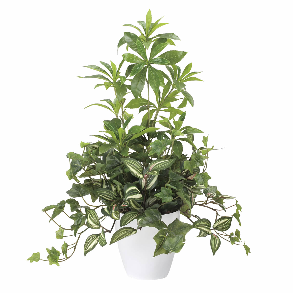 光触媒　人工観葉植物　フェイクグリーン　ミックスフレッシュアセビ 光触媒 光の楽園 ミックスフレッシュアセビ【アートフラワー 造花