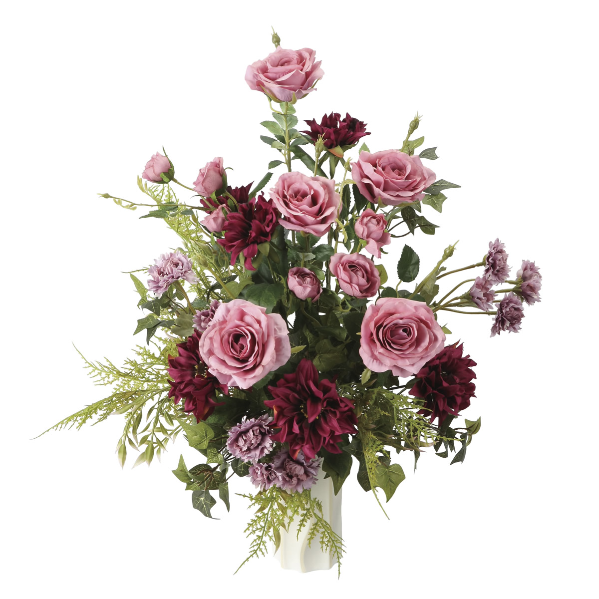 光触媒 光の楽園 ブラックプリンス【アートフラワー 造花】(2656A180)（※ラッピング不可）