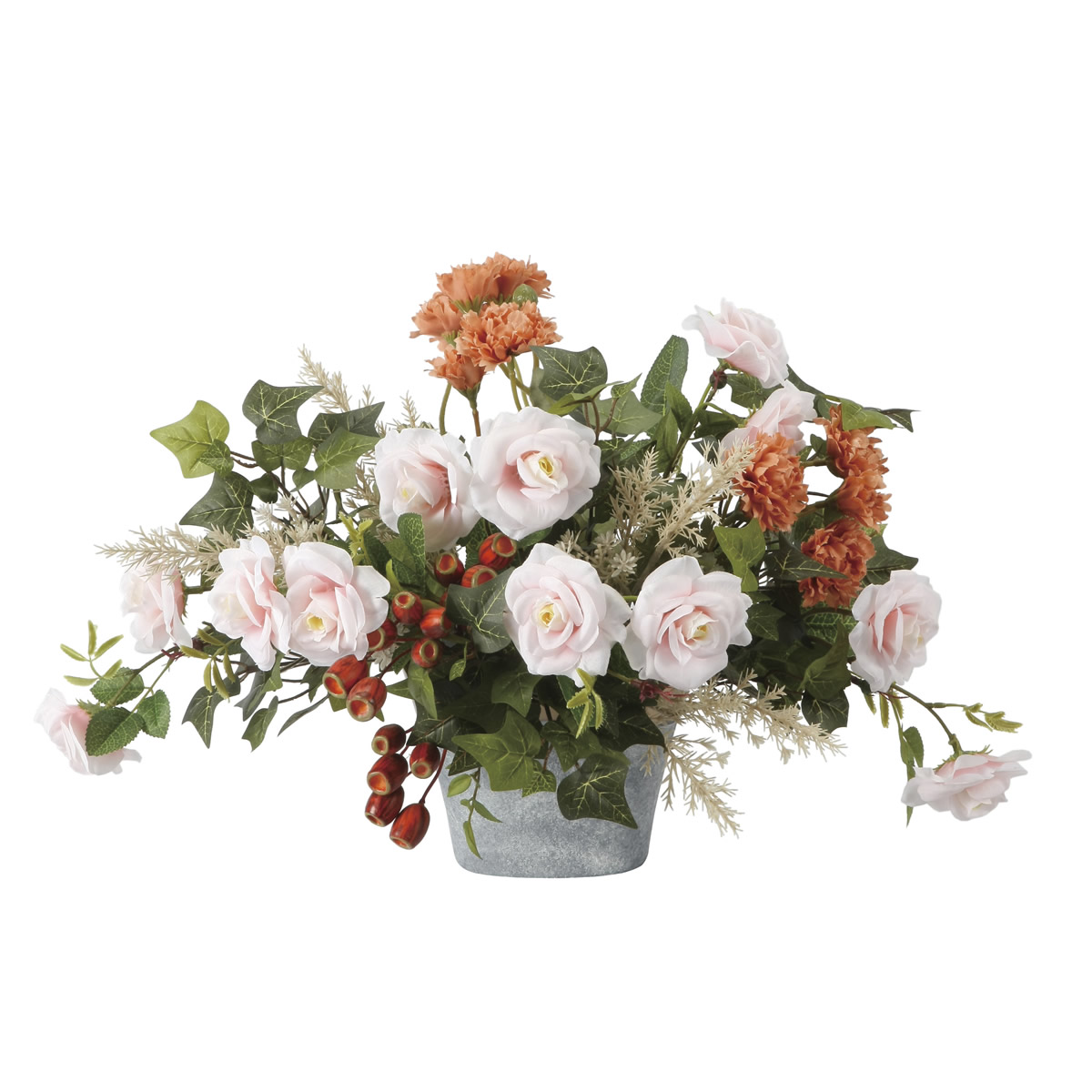 光触媒 光の楽園 ハニープリーズ【アートフラワー 造花】(2658A120)（※ラッピング不可）