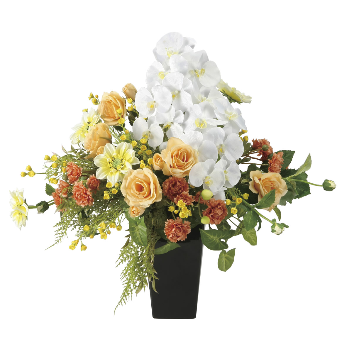 光触媒 光の楽園 マウンテンスノー【アートフラワー 造花】(2665A280)（※ラッピング不可）