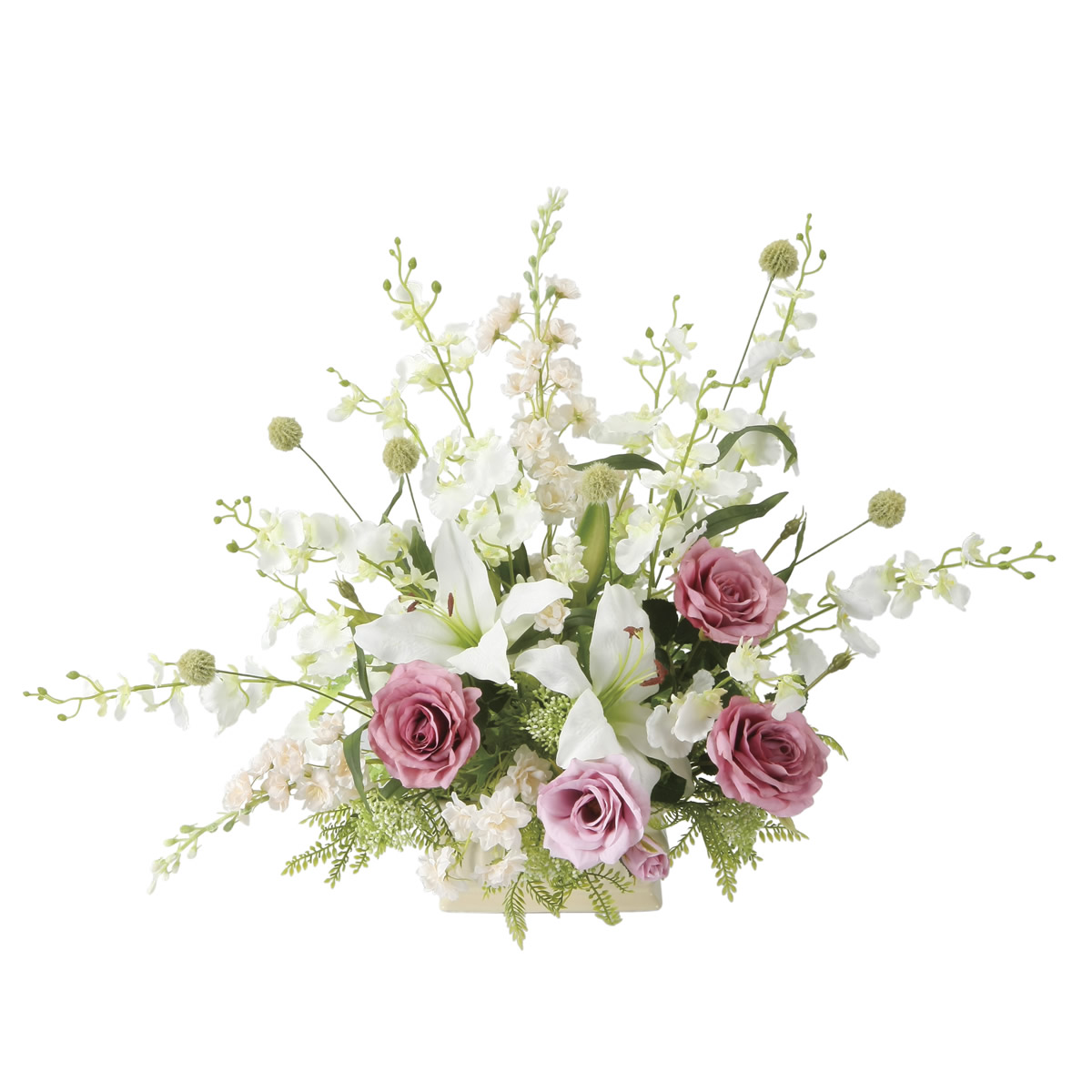 光触媒 光の楽園 パープルタイガー【アートフラワー 造花】(2669A240)（※ラッピング不可）