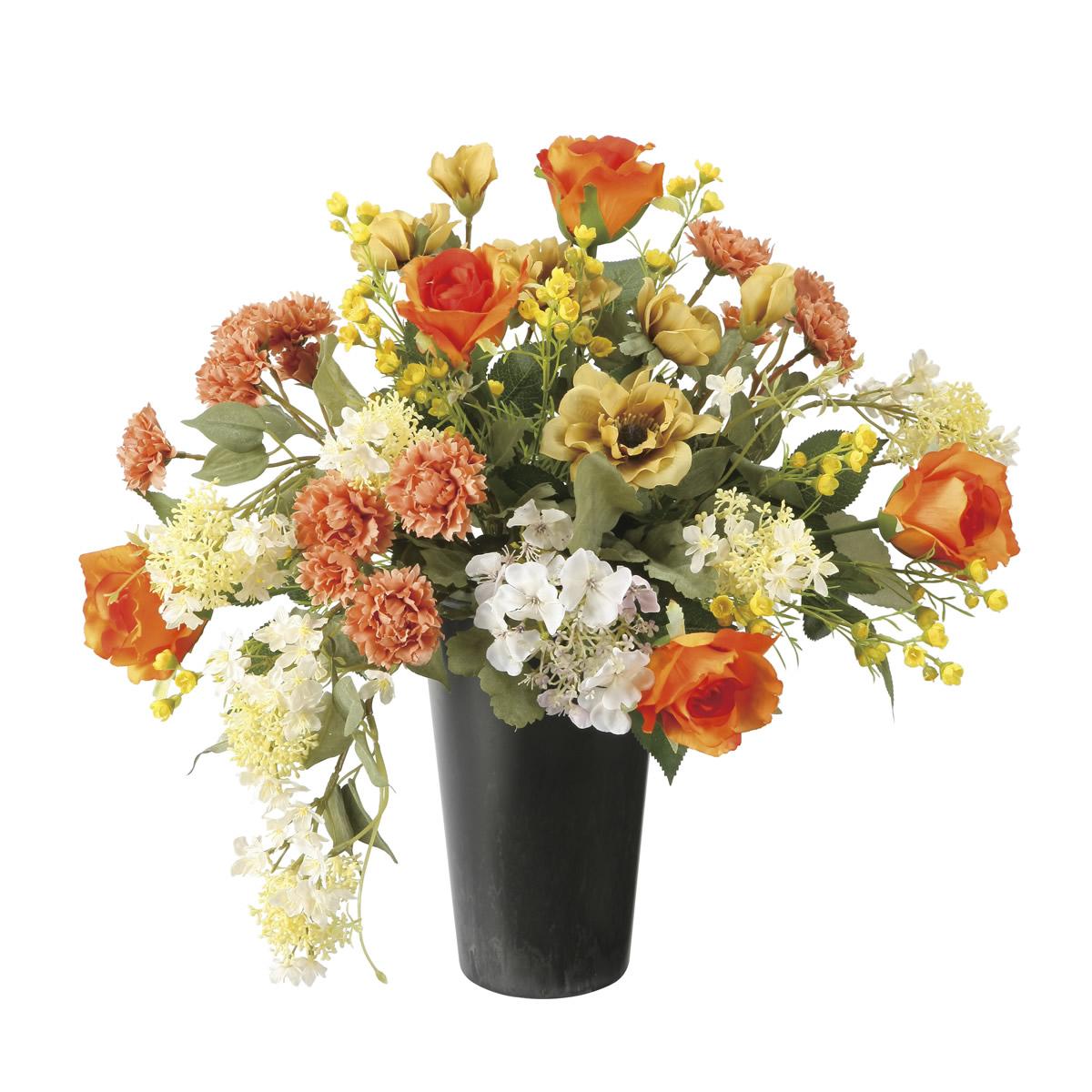 光触媒 光の楽園 タンジェリーナ【アートフラワー 造花】(2670A170)