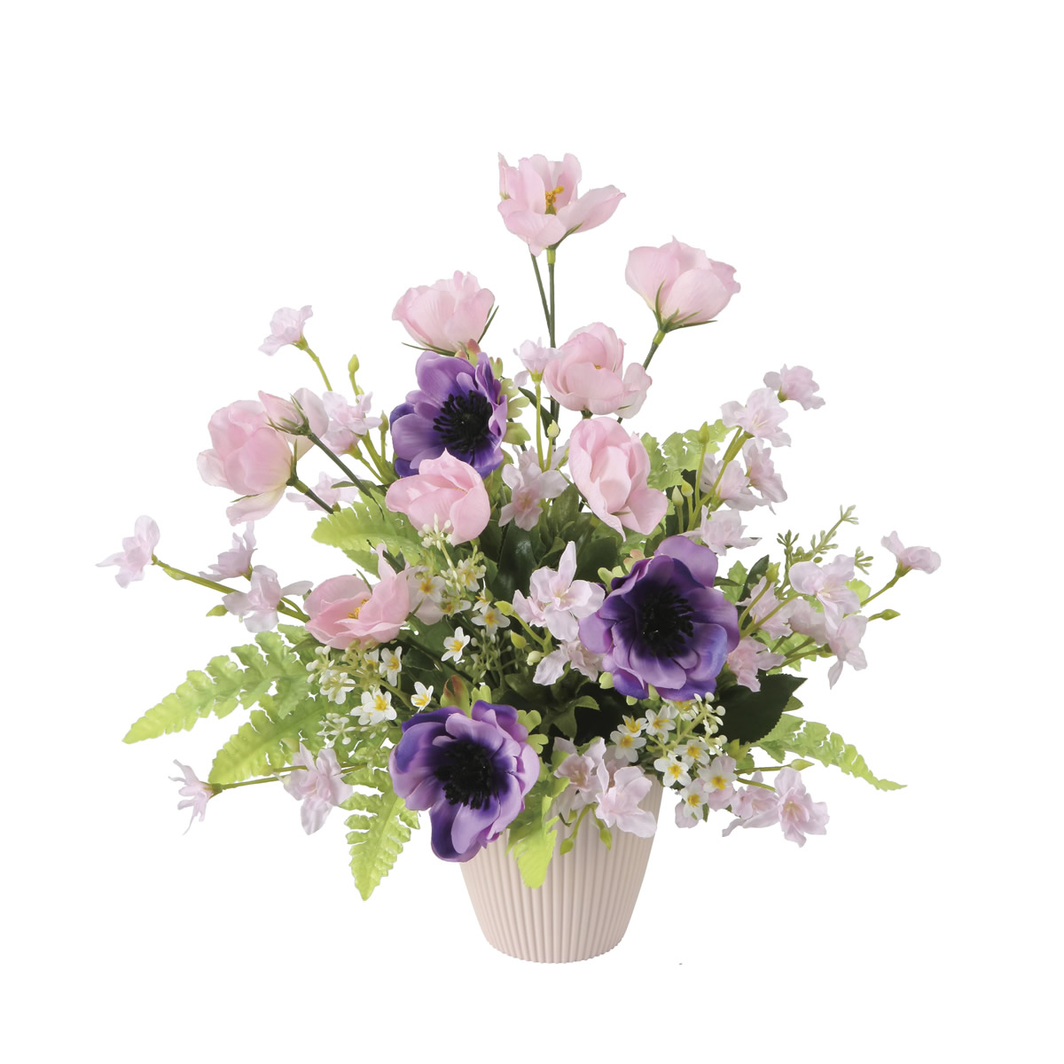 光触媒 光の楽園 ニコルローズ【アートフラワー 造花】(2701A48)