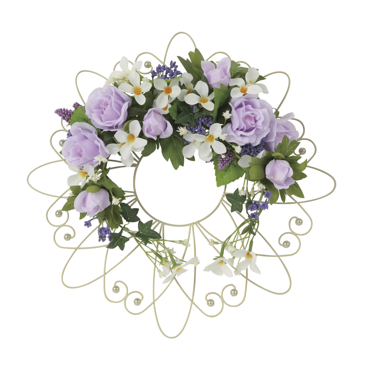 光触媒 光の楽園 壁掛けパールLAV【アートフラワー 造花】(2726A28)