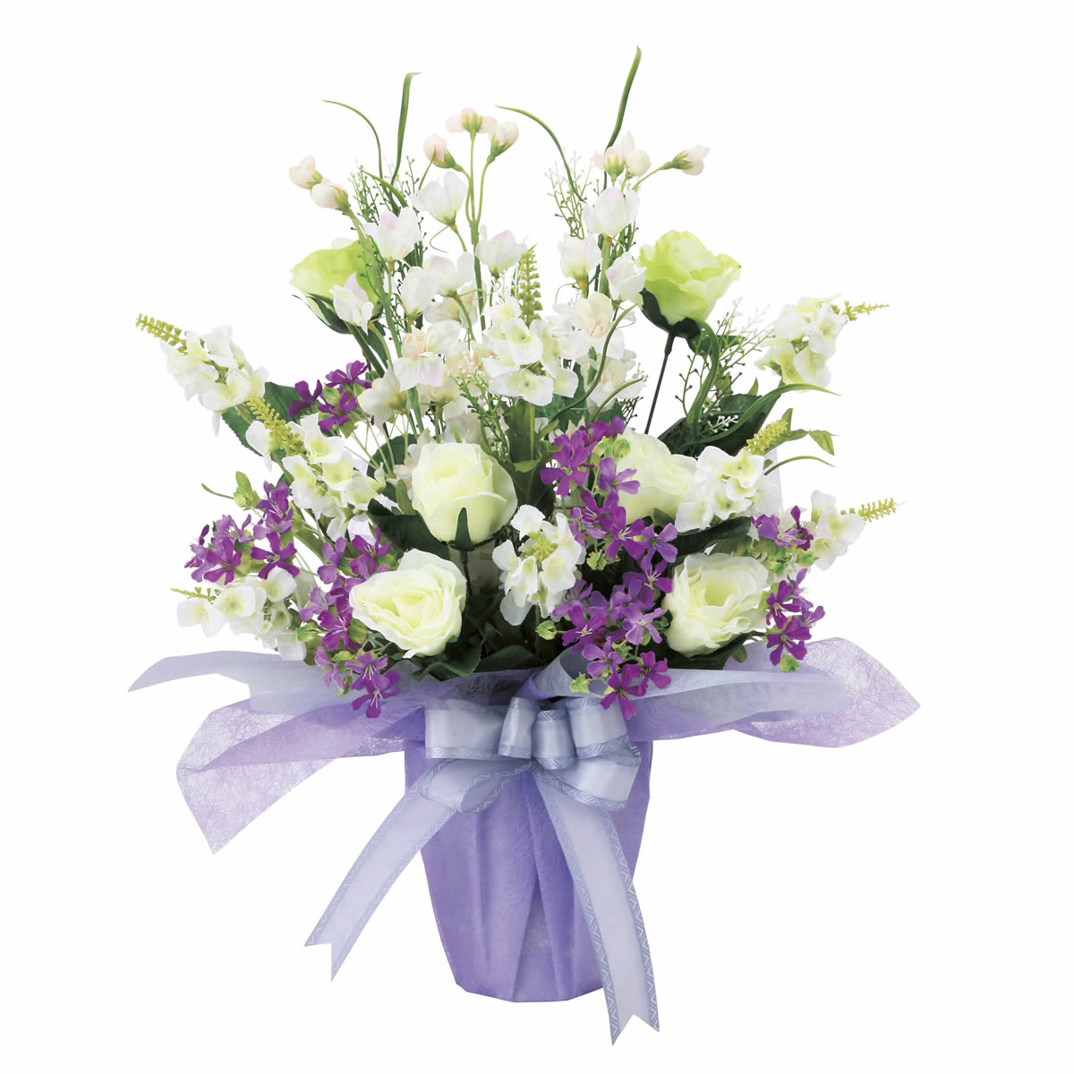 光触媒 光の楽園 清流【仏花シリーズ】【アートフラワー 造花】(490R85)