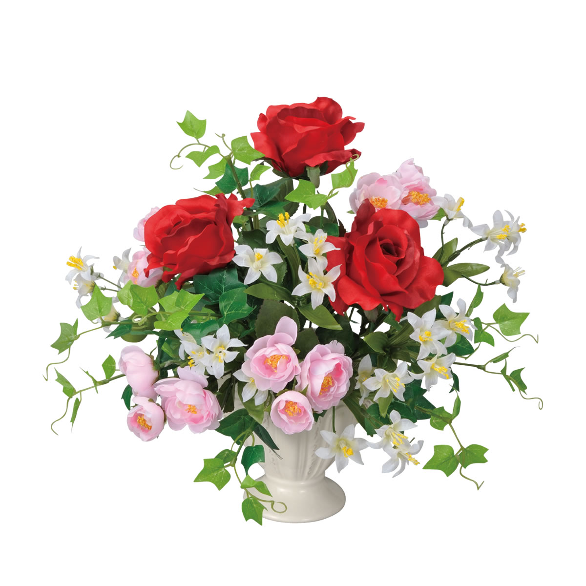 光触媒 光の楽園 ベルシアローズ【アートフラワー 造花】※ラッピング不可 (51K65)