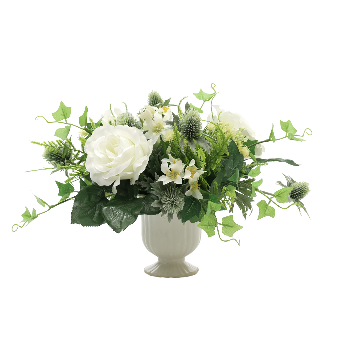 光触媒 光の楽園 クリアローズ【アートフラワー 造花】※ラッピング不可 (52K60)