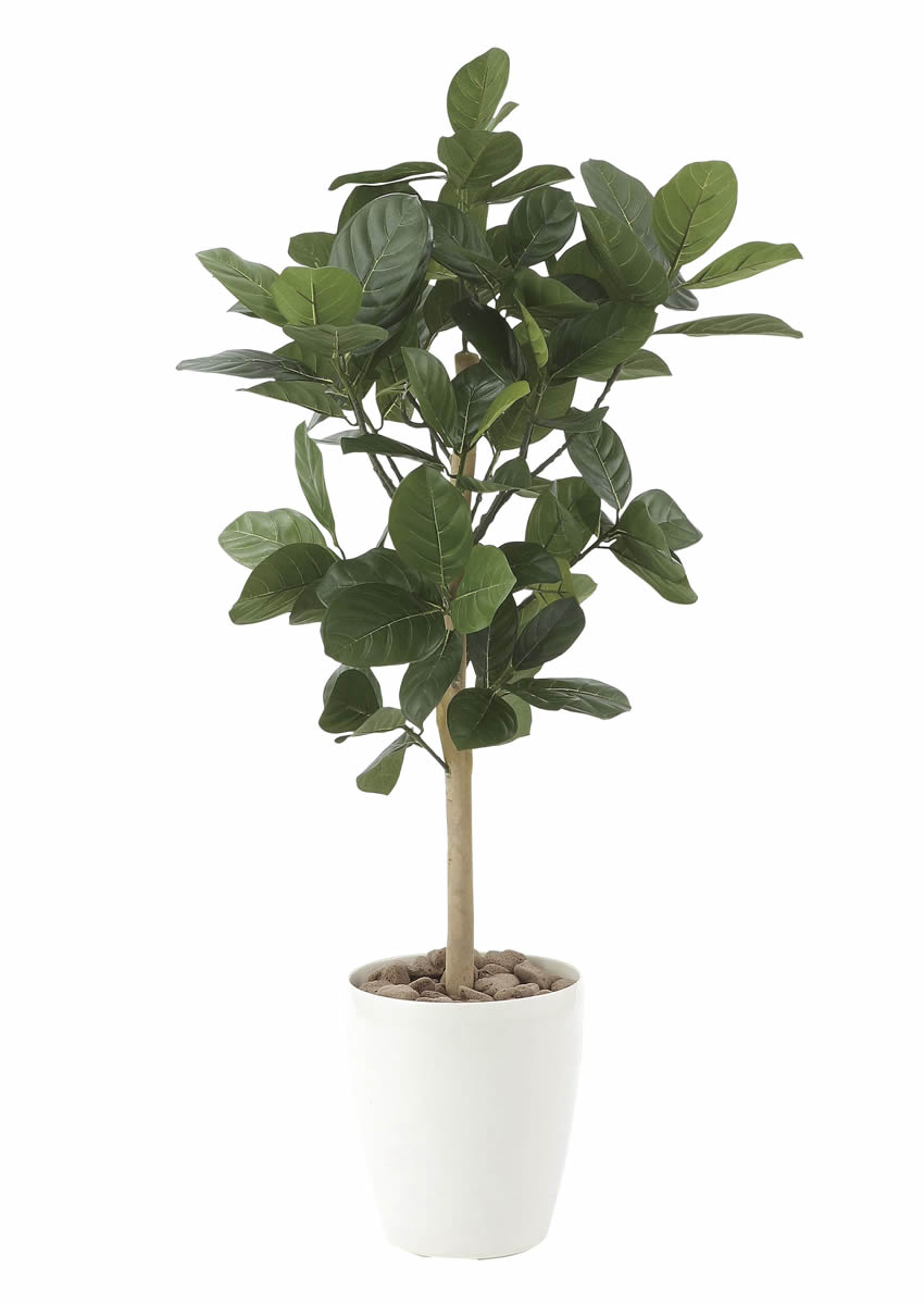 光触媒 光の楽園 パンの木90【インテリア フェイクグリーン 人工観葉植物】(613P165)（※ラッピング不可）