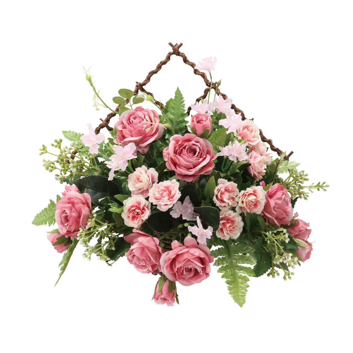 光触媒 光の楽園 壁掛ケモネール【アートフラワー 造花】(758R60)