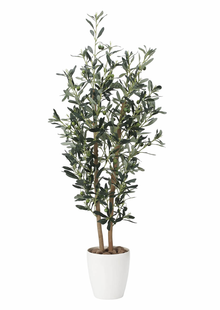 光触媒 光の楽園 オリーブ1.2m【インテリア フェイクグリーン 人工観葉植物】(869P260)（※ラッピング不可）