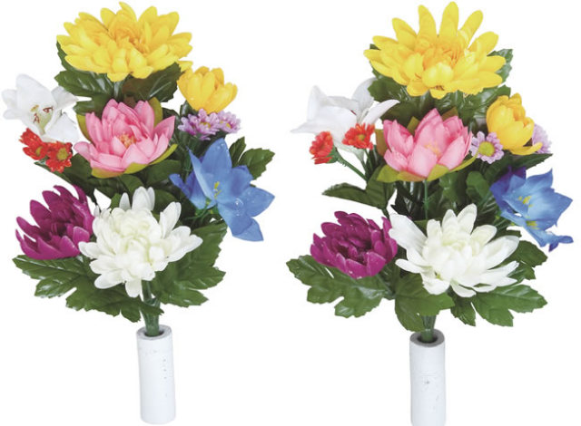 光触媒加工なし>光の楽園仏花菊2個セットN【アートフラワー 造花 】(111a20n) 造花と観葉植物の専門店 光の楽園 光触媒加工なし>光の楽園仏花菊2個セットN【アートフラワー 造花 】(111a20n) 造花と観葉植物の専門店 光の楽園
