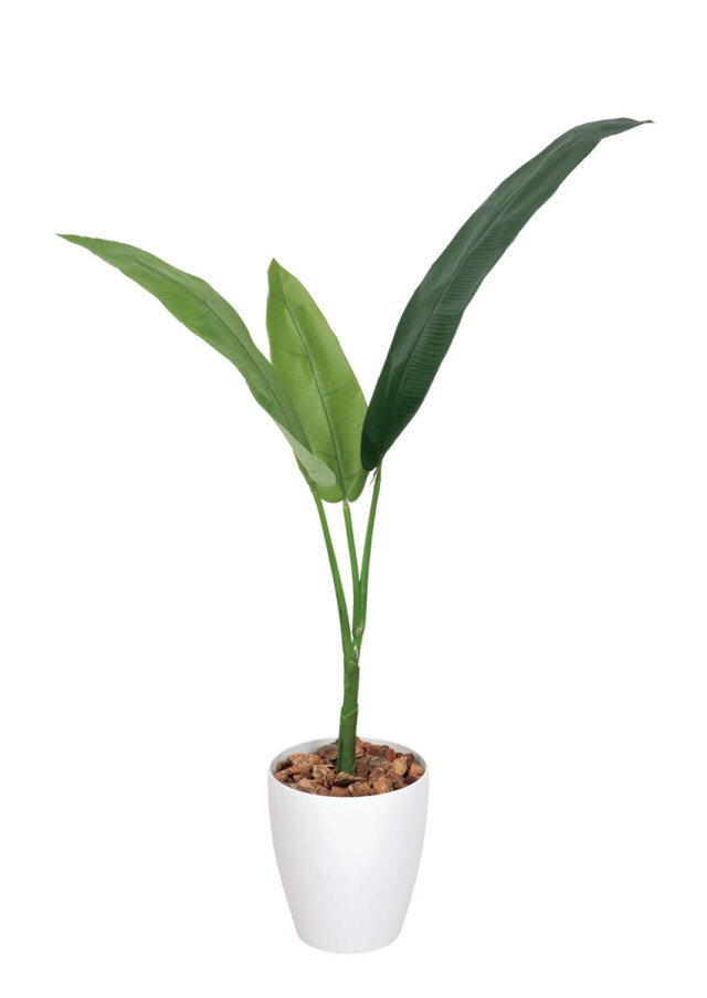 光触媒 光の楽園 トラベラーズパーム 1.1m【インテリア フェイクグリーン 人工観葉植物】(205K130)