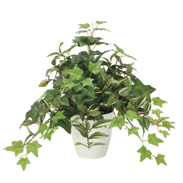 光触媒 光の楽園 ミックスアイビー【インテリア 人工観葉植物