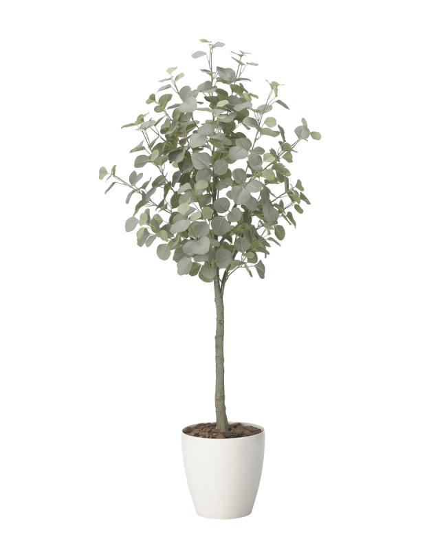 光触媒 光の楽園 ユーカリツリー1.65【インテリア フェイクグリーン 人工観葉植物】(2425A320)【ラッピング不可】