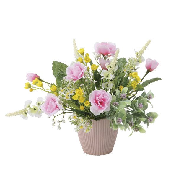 光触媒 光の楽園 バンビーナピンク【アートフラワー 造花】(2474A38)