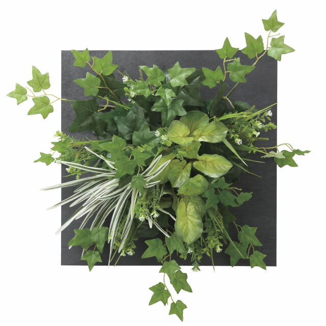 光触媒 光の楽園 ウォールタイプアイビー45【アートフラワー 造花】(2558A200)（※ラッピング不可）