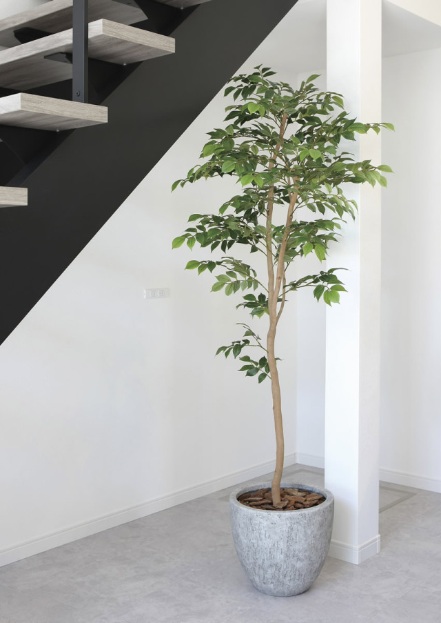 光触媒　人工観葉植物　フェイクグリーン　マウンテンアッシュ1.6m 光触媒 光の楽園 ナチュラルマウンテンアッシュ1.6m【インテリア