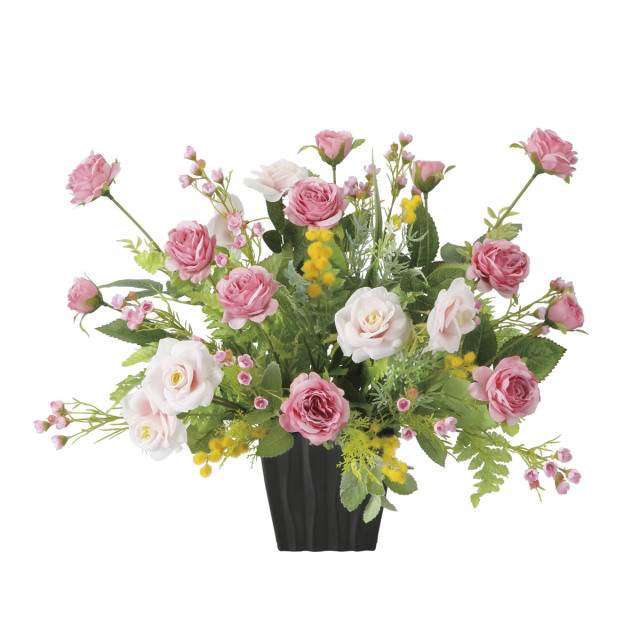 光触媒 光の楽園 ツートンピンク【アートフラワー 造花】(2668A110)