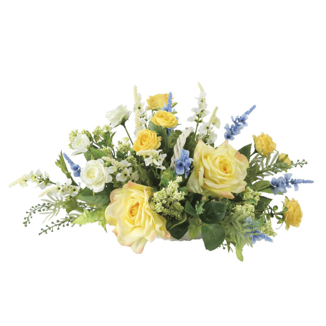 光触媒 光の楽園 クリーミーエデン【アートフラワー 造花】(2673A140)