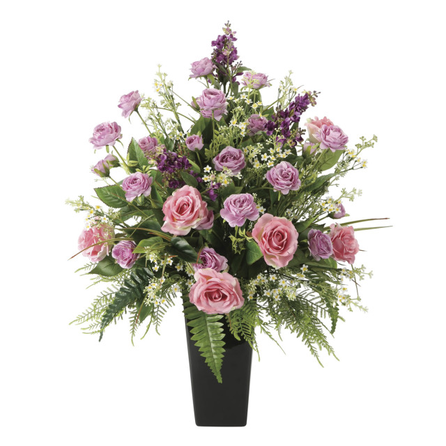 光触媒 光の楽園 ビクトリアローズ【アートフラワー 造花】(2679A330)（※ラッピング不可）