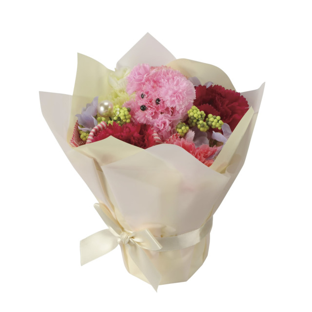 光触媒 光の楽園 プリティプードル【アートフラワー 造花】(2730A25)