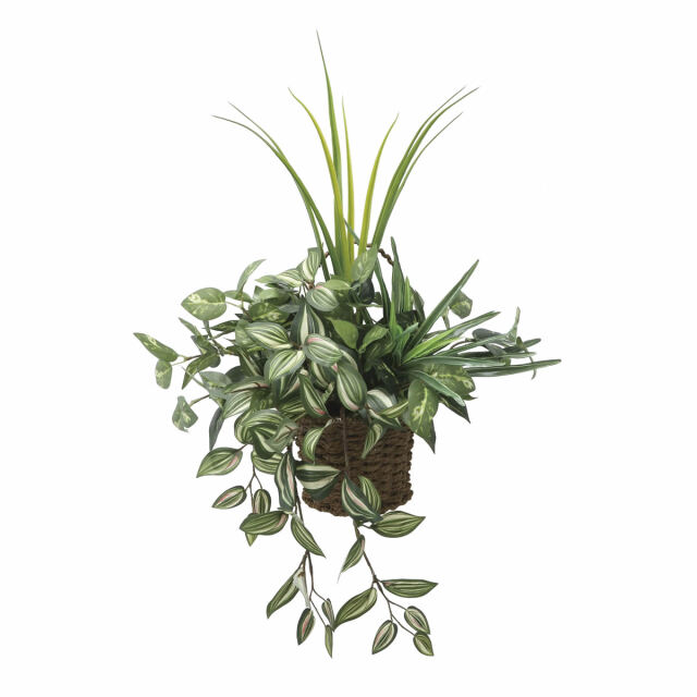 光触媒 光の楽園 壁掛ナチュラルグラス【アートフラワー 造花】(281P80)（※ラッピング不可）