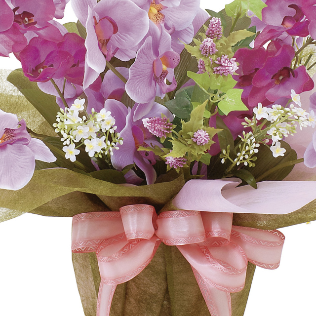 光触媒 光の楽園 ツインコチョウラン【アートフラワー 造花】(319R90