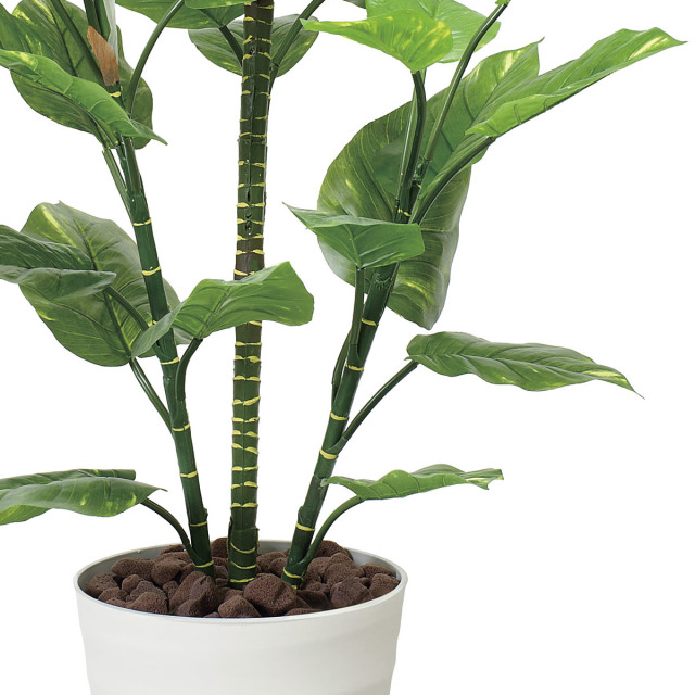 光触媒 光の楽園フレッシュポトス 高さ 1.5m【インテリア フェイク