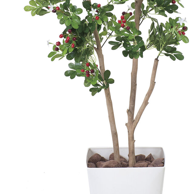 ☆日本製☆☆☆ほフェイクグリーン ハックルベリー1.25 高さ1.25m 光触媒 光の楽園ハックルベリー1.25m【インテリア フェイクグリーン