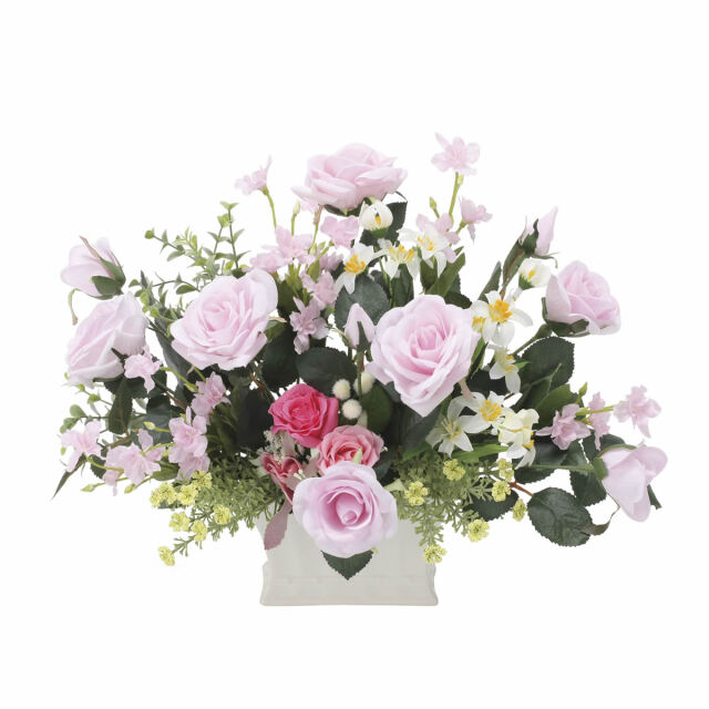 光触媒 光の楽園 シンシアピンク【アートフラワー 造花】(676P75)（※ラッピング不可）