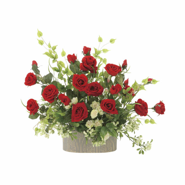 光触媒 光の楽園 プレミアムカサブランカ【アートフラワー 造花