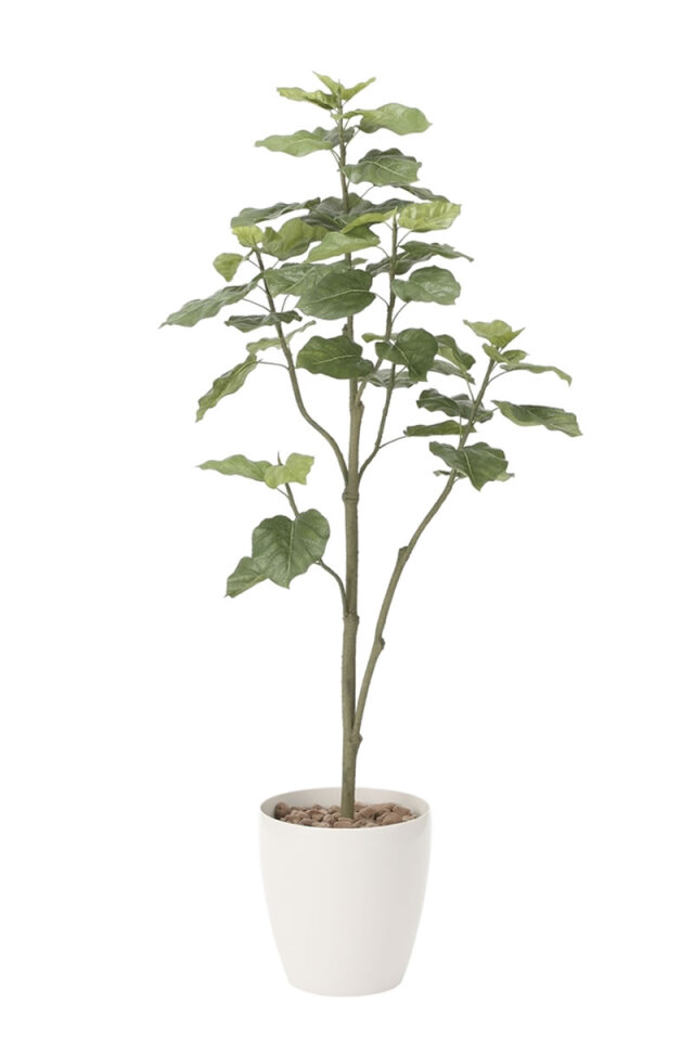 光触媒　光の楽園ウンベラータツリー 高さ 1.8ｍ【インテリア フェイクグリーン 大型 人工観葉植物】(805a430)