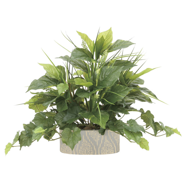 <2018新作>光触媒　光の楽園フレッシュミックス【インテリアグリーン 人工観葉植物】(874a100)