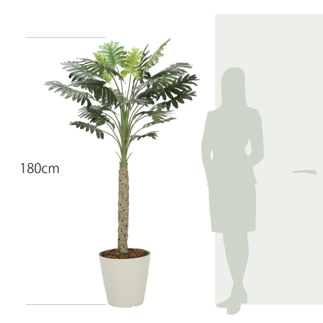 光触媒 光の楽園 セローム1.8m【インテリア フェイクグリーン 人工観葉