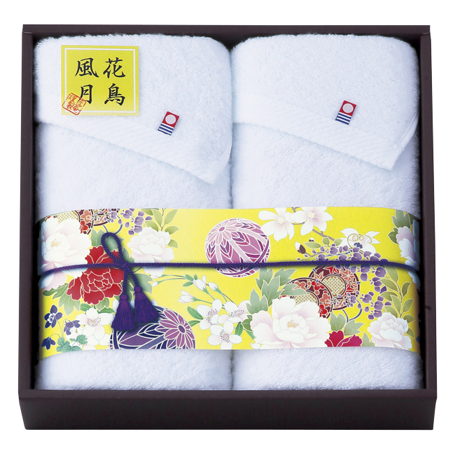 匠菴謹製　今治ブランド認定　国産フェイスタオル2P　No.30