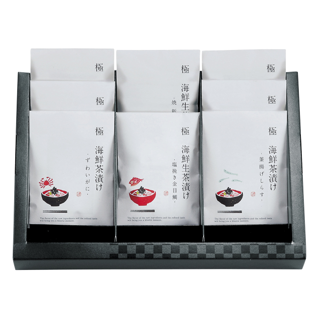 匠菴謹製　極だし　Premium　海鮮　生茶漬けのギフトセット　No.58