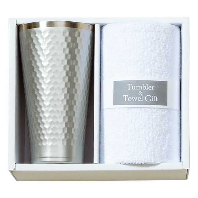 タンブラー＆マイクロファイバークロスセット　No.25