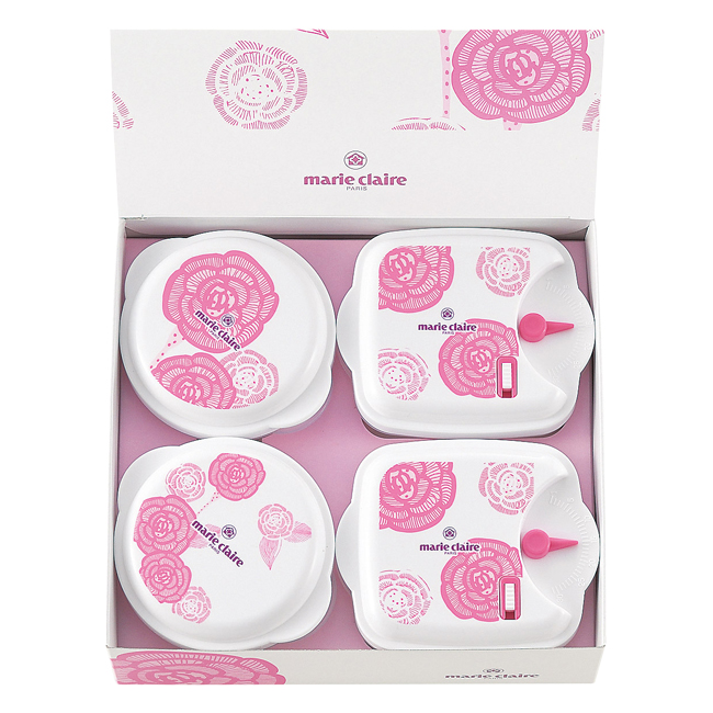 マリ・クレール　電子レンジ容器4pc　No.15