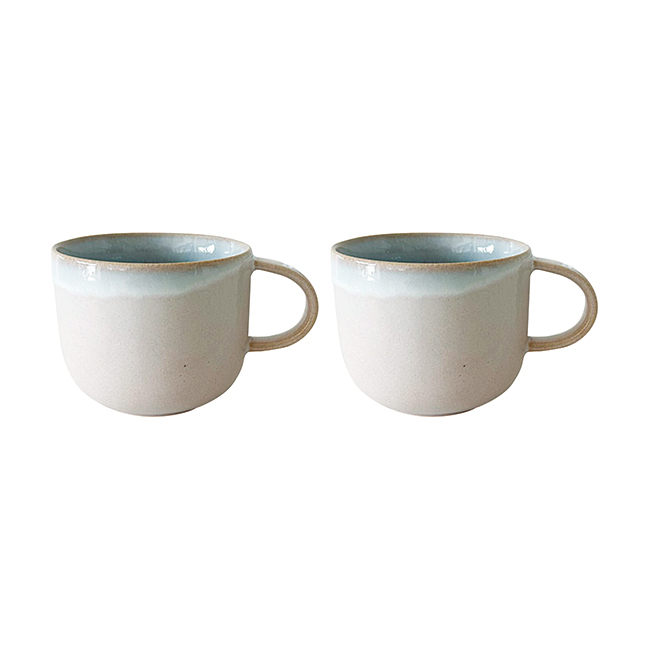 萩焼　ペアマグカップ　No.50　（ソライロ）