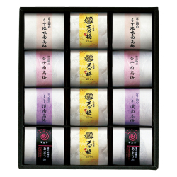 梅未来×千莉菴　「天の梅」紀州南高梅御進物5種詰合せ　No.36
