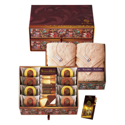 Tresore　Dolce　［宝石箱］フルーツカラーバウム＆今治産タオル　No.88